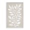 Stupell Industries Chalk Sketch Leaves Framed Giclee Wall Art Design by Martina Pavlova